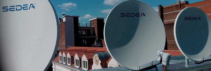 Installation parabole collective