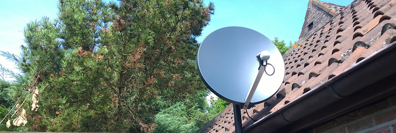 Photo parabole composite